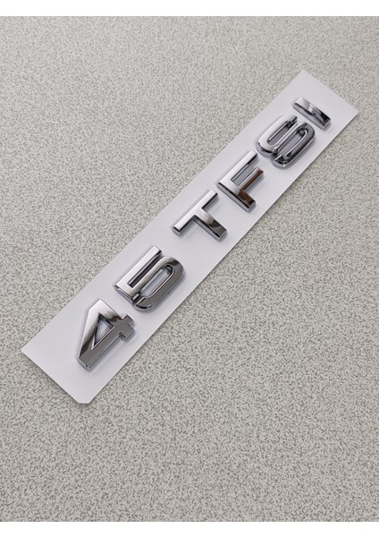 Audi 45TFSI Yazısı - Audi 45 Tfsı Bagaj Yazı Arma Logo