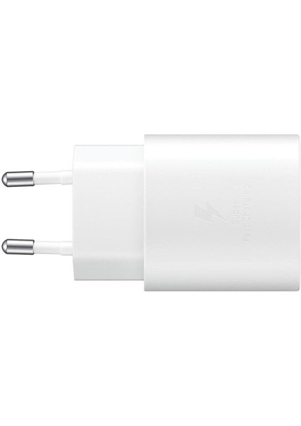 Şarj Edilebilir Pil EP-TA800NWEGWW Type-C 25W Kablosuz Hızlı Şarj Adaptörü - Beyaz
