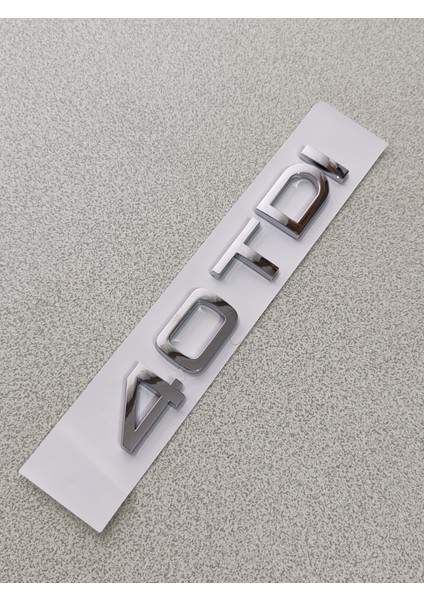 Audi 40TDI Yazısı - Audi 40 Tdi Bagaj Yazı Arma Logo