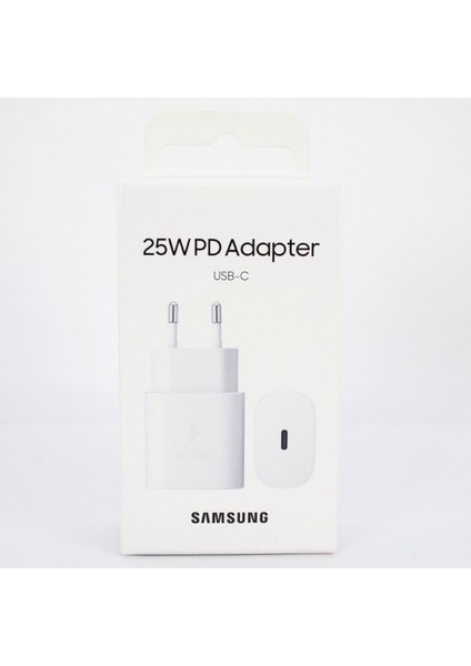 Beyaz Galaxy Z Fold 4 Type-C Fast Şarj Adaptörü 25W Beyaz (Samsung Türkiye Garantili) 2 Yıl fırsatları