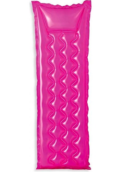 Şişme Deniz Yatağı Relax - Intex 59718 Inflatable Relax A Mat Pink