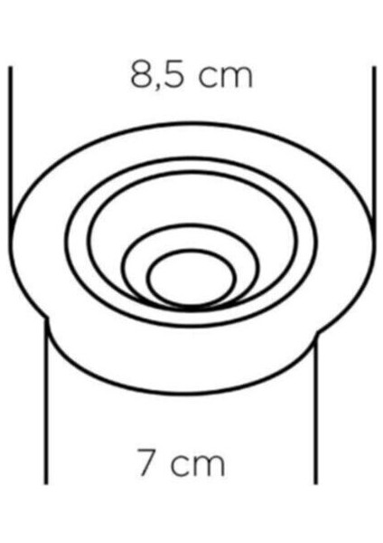 5 W Cob LED Spot Panel Armatür Beyaz Kasa 6400K Beyaz Işık modelleri