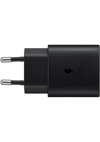 Şarj Edilebilir Pil Samsung Galaxy S21 Ultra 5g Type-C Fast Şarj Adaptörü 25W Siyah (Samsung Türkiy
