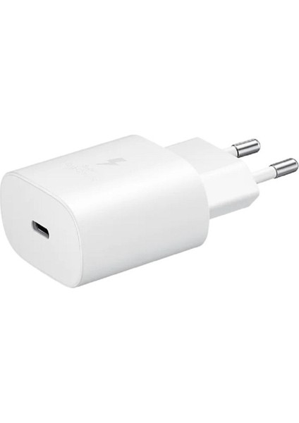 2 Yıl Galaxy Z Flip 4 Type-C Fast Şarj Adaptörü 25W Beyaz (Samsung Türkiye Garantili) Beyaz modelleri
