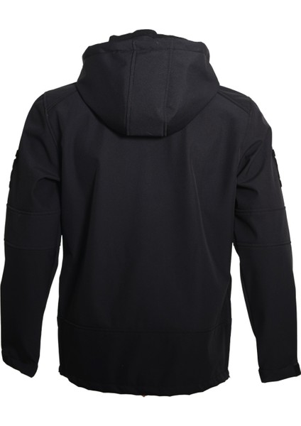 4 Cepli Önü Kapitoneli Softshell Mont Ceket