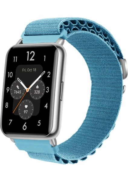 Huawei Watch Fit 2 Modeline Uyumlu Kumaş Alpine Loop Kordon Yeni Seri - Kordon