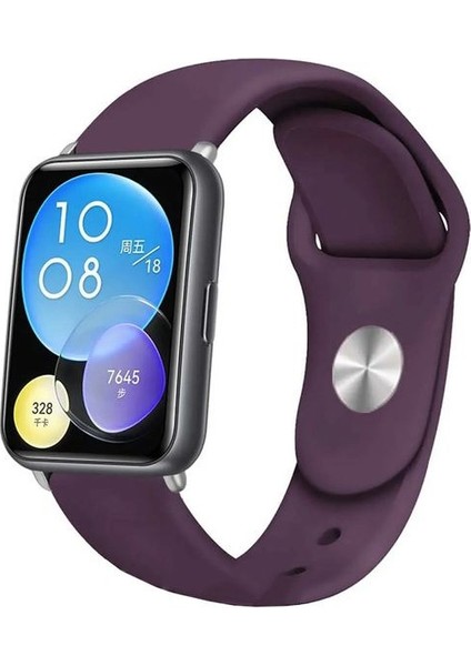 Watch Fıt 2 Uyumlu Spor Silikon Kordon - 2024 Ilkbahar koleksiyonu - Dayanıklı ve Şık Silikon Kordon