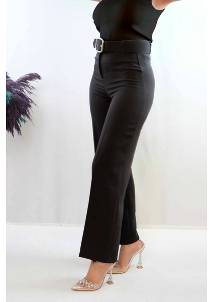 Modlive- Kemerli Pantolon Siyah fiyatları
