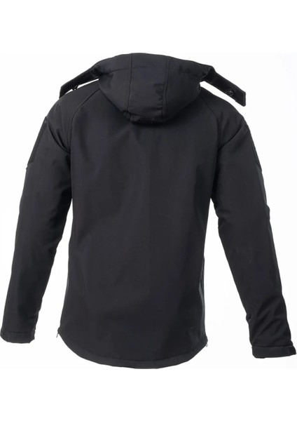 5 Cepli Tactical Double Softshell Su Geçirmez Unisex Mont Ceket