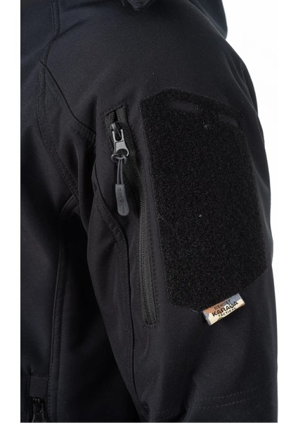 5 Cepli Tactical Double Softshell Su Geçirmez Unisex Mont Ceket