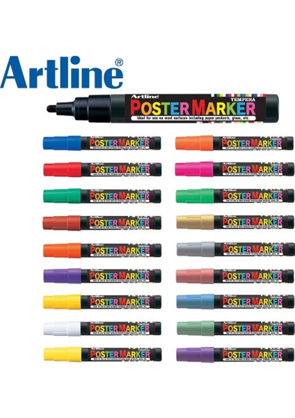 : Poster Markörü : 4,0 mm : Yeşil fırsatları