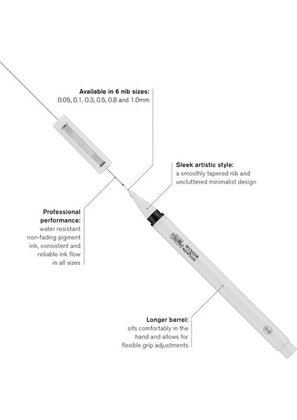 : Fineliner : Çizim Kalem Seti : 5 Adet x 0,3 mm : Siyah fırsatları