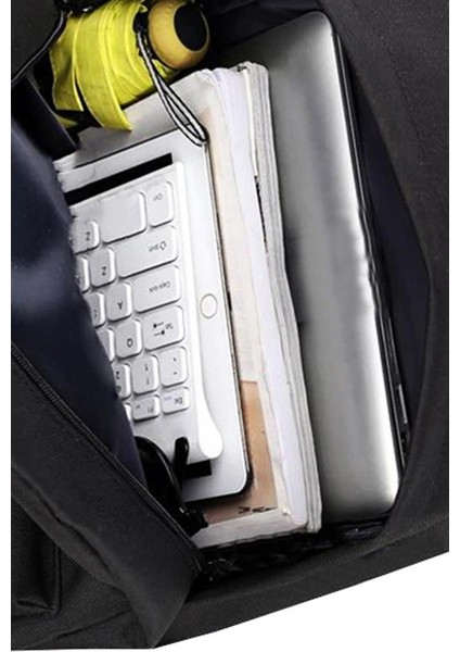 Laptop Bölmeli Okul Çantası Hey!!! Siyah Mavi 1525 indirimleri