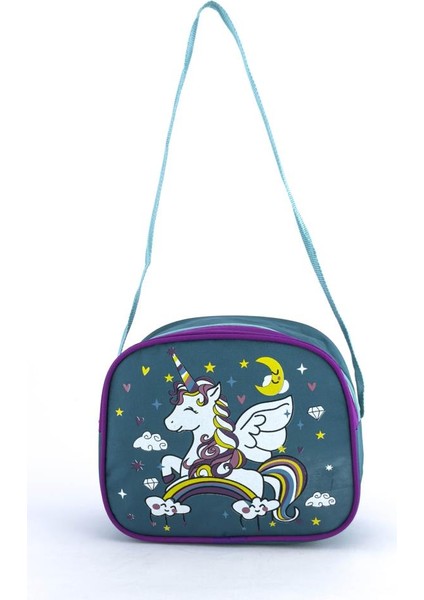 Ilkokul Çantası Beslenmeli Unicorn Yeşil 1340 indirimleri