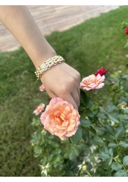 Gold Hasır Bileklik