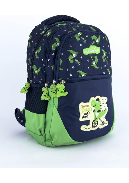 Relxion Ilkokul Çantası Beslenmeli Dinazor Yeşil 1350 fiyatları