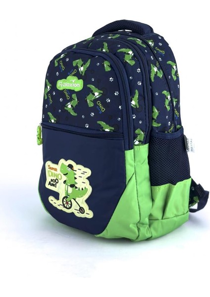 Relxion Ilkokul Çantası Beslenmeli Dinazor Yeşil 1350 modelleri