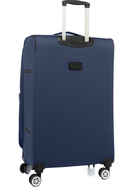 Büyük Boy Lüx Kumaş Valiz Lacivert 2082 fiyatları