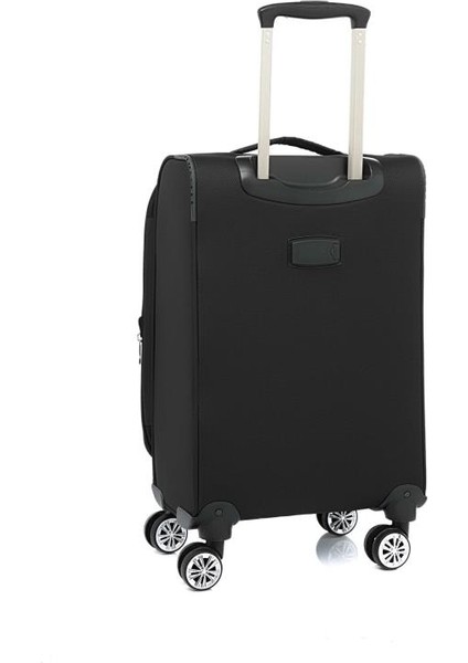 2'li Valiz Seti Büyük Ve Kabin Boy Lüx Kumaş Valiz Siyah 2082 indirimleri
