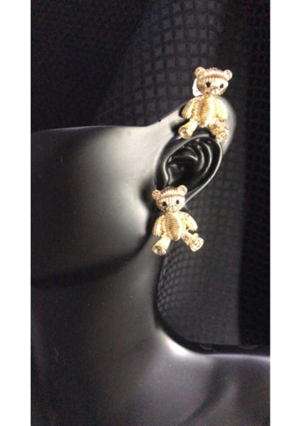 Teddy Bear Küpe