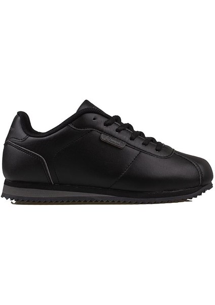 Trend Adımlar Siyah Sıfır Taban Unisex Kort Sneaker