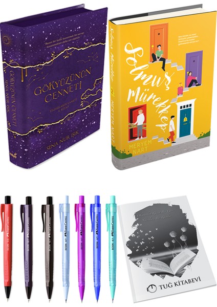 Solmuş Mürekkep 2 Ciltli Meryem Nart ve Gökyüzünün Cenneti 4 Ciltli Sena Nur Işık 2li Set