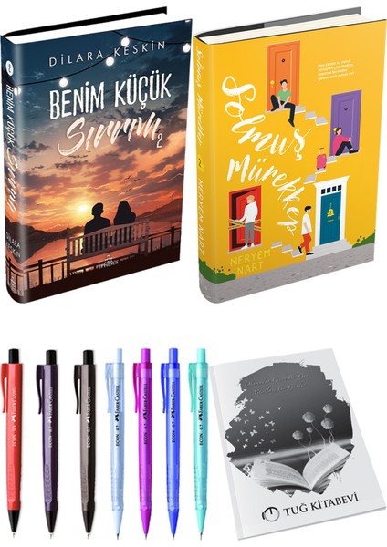 Solmuş Mürekkep 2 Ciltli Meryem Nart ve Ephesus Benim Küçük Sırrım 2 Ciltli Dilara Keskin 2li Set