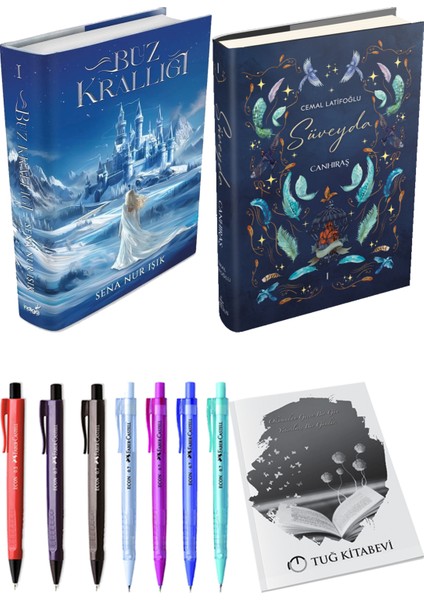 Süveyda 1 Canhıraş Ciltli Cemal Latifoğlu ve Buz Krallığı Ciltli Sena Nur Işık 2li Set