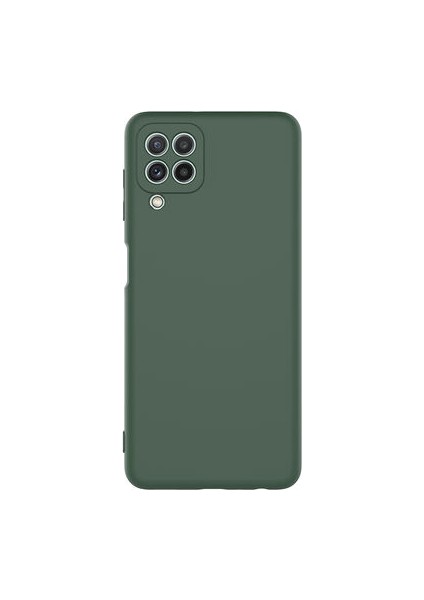 Samsung Galaxy A22 4g Içi Kadife Dolgulu Şık Candy Lansman Silikon Kılıf