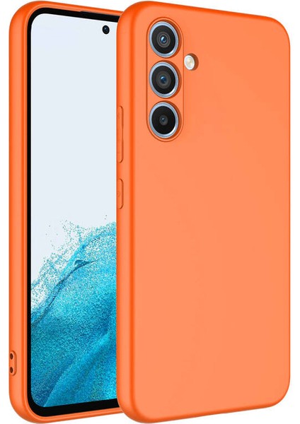 Samsung Galaxy A54 Içi Kadife Dolgulu Şık Candy Lansman Silikon Kılıf