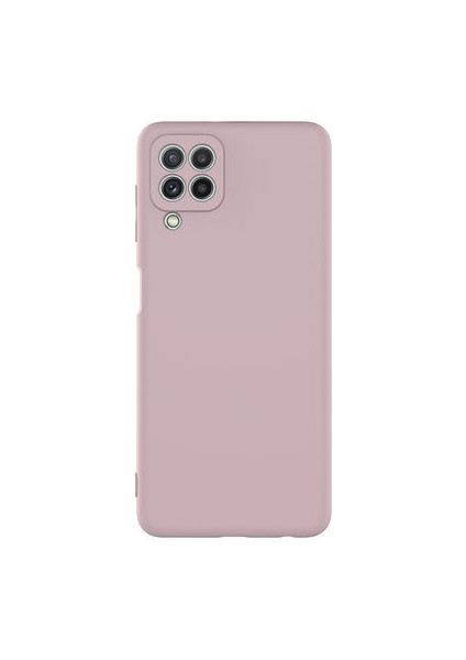 Samsung Galaxy M22 Içi Kadife Dolgulu Şık Candy Lansman Silikon Kılıf
