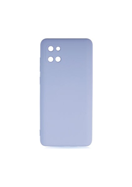 Samsung Galaxy A81 Içi Kadife Dolgulu Şık Candy Lansman Silikon Kılıf