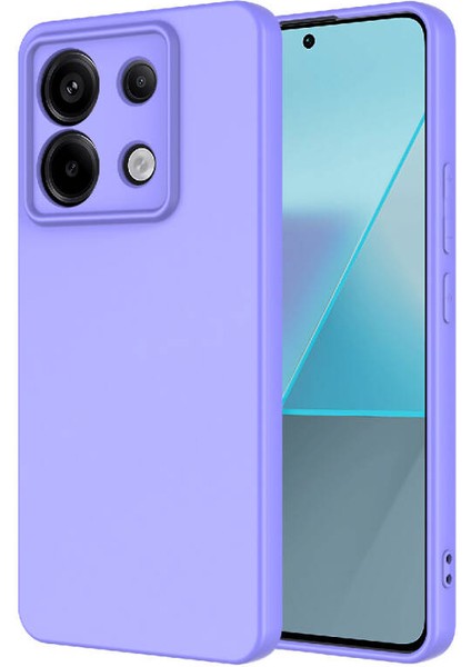 Redmi Note 13 Pro 5G İçi Kadife Dolgulu Şık Candy Lansman Silikon Kılıf