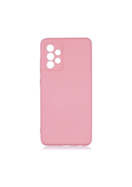 Samsung Galaxy A72 Içi Kadife Dolgulu Şık Candy Lansman Silikon Kılıf