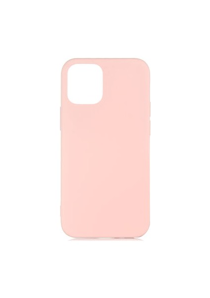iPhone 12 Içi Kadife Dolgulu Şık Candy Lansman Silikon Kılıf
