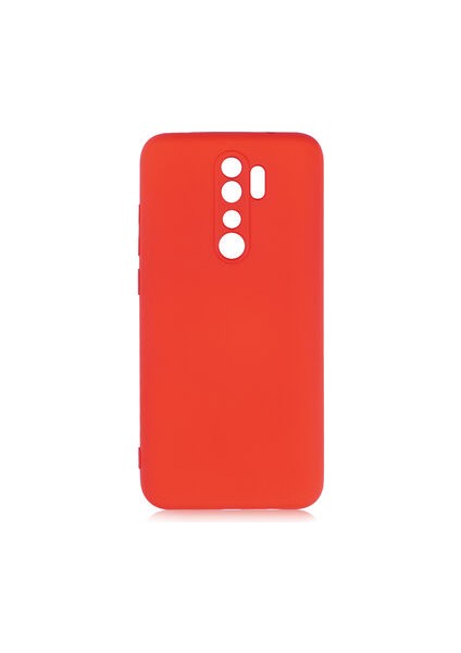 Redmi Note 8 Pro Kılıf Yumuşak Doku ve Kadife Dolgulu Clay Premium Silikon Kapak
