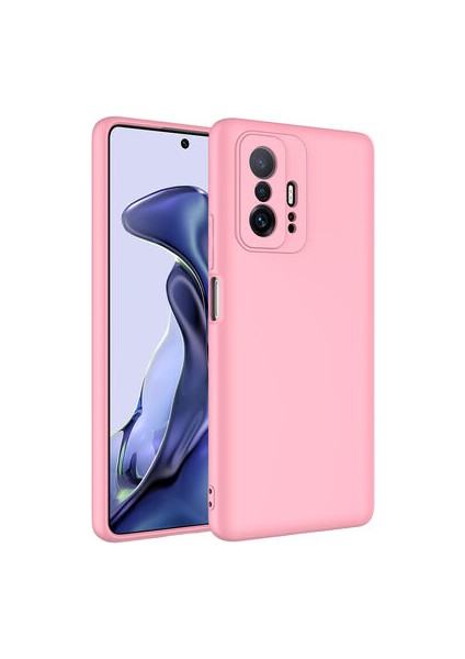 Xiaomi Mi 11T Pro 5g Içi Kadife Dolgulu Şık Candy Lansman Silikon Kılıf