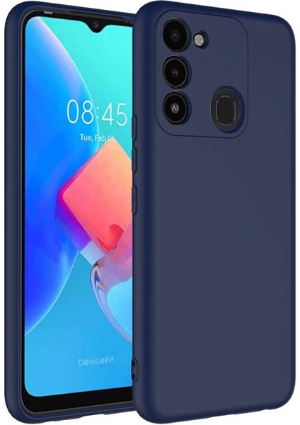 Tecno Spark 8c Içi Kadife Dolgulu Şık Candy Lansman Silikon Kılıf