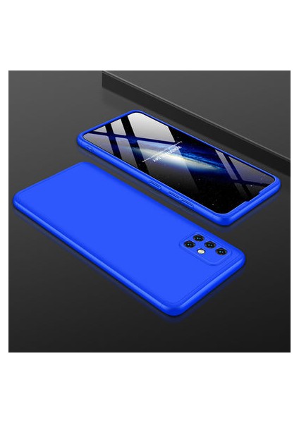 Samsung Galaxy A51 3 Parçalı Tam Koruma Şık Astrea Premium Sert Kılıf