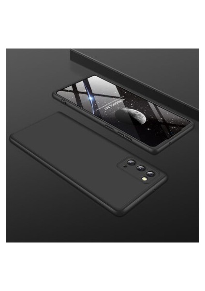 Samsung Galaxy Note 20 3 Parçalı Tam Koruma Şık Astrea Premium Sert Kılıf