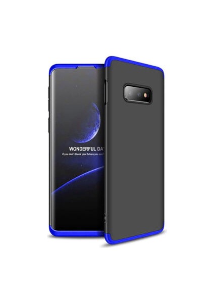 Samsung Galaxy S10E 3 Parçalı Tam Koruma Şık Astrea Premium Sert Kılıf