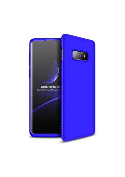 Samsung Galaxy S10E 3 Parçalı Tam Koruma Şık Astrea Premium Sert Kılıf