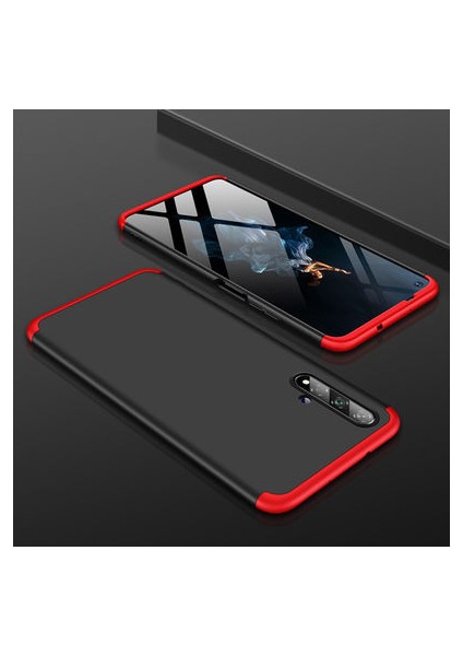 Honor 20 3 Parçalı Tam Koruma Şık Astrea Premium Sert Kılıf