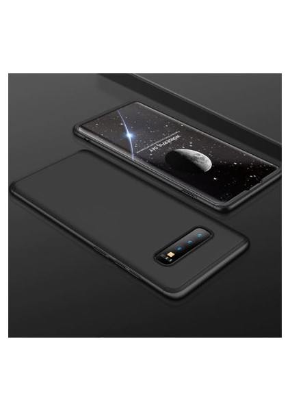 Samsung Galaxy S10 Plus 3 Parçalı Tam Koruma Şık Astrea Premium Sert Kılıf