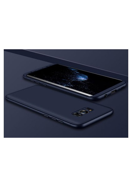 Samsung Galaxy S8 Plus 3 Parçalı Tam Koruma Şık Astrea Premium Sert Kılıf