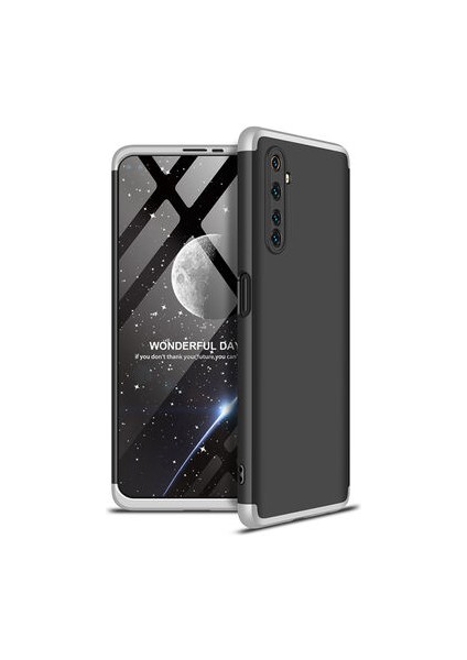 Realme 6 Kılıf Altı ve Üstü Sökülebilir Sert Bossy Premium Kapak