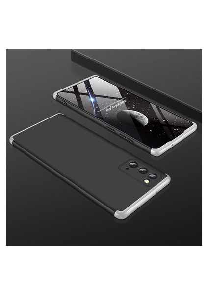 Samsung Galaxy Note 20 3 Parçalı Tam Koruma Şık Astrea Premium Sert Kılıf