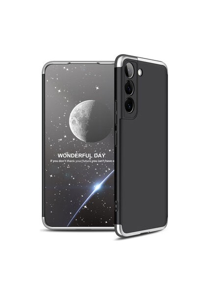 Samsung Galaxy S22 3 Parçalı Tam Koruma Şık Astrea Premium Sert Kılıf