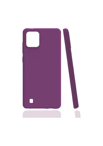 Realme C11 2021 Esnek Yapılı Kaymayan Flexa Premium Silikon Kapak