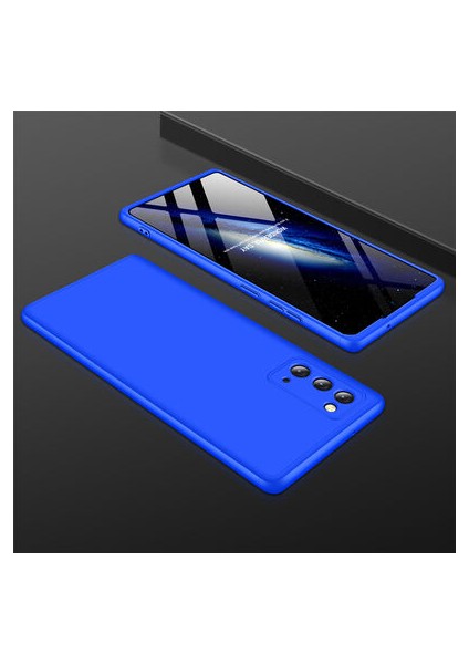 Samsung Galaxy Note 20 3 Parçalı Tam Koruma Şık Astrea Premium Sert Kılıf
